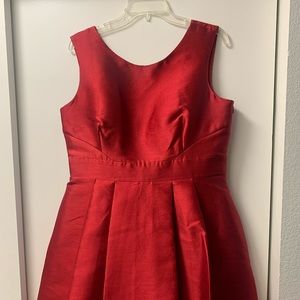 Kate Spade Red Bow Back Dress Sz 14